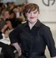 Ela foi a estrela do desfile da estilista Carrie Hammer  Foto: Brian Ach / AFP