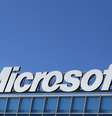 Logo da Microsoft na sede de Bucareste. 20/04/2013  Foto: Bogdan Cristel / Reuters