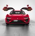 O carro é equipado com quatro motores elétricos e transmissão automática de duas velocidades  Foto: nanoFlowcell / Divulgação