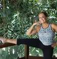 <p>Susana diz ter feito uma dieta dos pontos e feito refeições de três em três horas</p>  Foto: Marcello Sá Barretto / AgNews