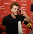 O ator Emile Hirsch participa de uma pré-estreia no Festival de Sundance, em Park City, Utah, Estados Unidos. 23/01/2015  Foto: Jim Urquhart / Reuters