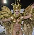 <p>Juju Salimeni esbanjou corpão no Anhembi</p>  Foto: Leo Franco / AgNews