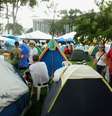 <p>Professores continuam greve e acampados</p>  Foto: APP Sindicato / AP