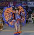 A Nenê de Vila Matilde encerrou o primeiro dia de desfiles do Carnaval de São Paulo. O tema da escola foi Moçambique, a lendária terra do Bogotá sagrado  Foto: Léo Franco / AgNews