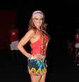 Solange Frazão exibiu boa forma no Carnaval de São Paulo  Foto: Thiago Duran / AgNews