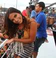 <p>Anitta desceu até o chão</p>  Foto: Raphael Castello, Daniel Delmiro e Dilson Silva / AgNews