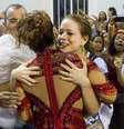 <p>Leandra Leal agradeceu&nbsp;convite de Vivi Ara&uacute;jo para desfilar no&nbsp;Salgueiro</p>  Foto: Instagram / Reprodução