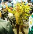 <p>Cláudia Leitte estreou no Carnaval do Rio</p>  Foto: Rudy Trindade / Frame