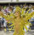 <p>Claudia Leitte estreou como rainha de bateria da Mocidade</p>  Foto: Ide Gomes / Frame