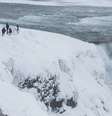 Nesta quarta-feira, as temperaturas no local atingiram -14 graus Celsius   Foto: Lindsay DeDario / Reuters