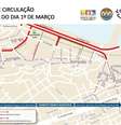 <p>Mapa de como ficará os sentidos e circulação com o túnel</p>  Foto: Prefeitura / Divulgação