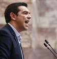 <p>Alexis Tsipras quer&nbsp;indeniza&ccedil;&otilde;es de guerra para as v&iacute;timas da ocupa&ccedil;&atilde;o</p>  Foto: Kostas Tsironis / Reuters