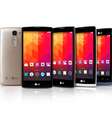Os novos celulares LG Magna, LG Spirit, LG Leon e LG Joy são de preço médio e possuem 4G e Android 5.0 (Lollipop)  Foto: LG / Divulgação