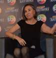 <p>Florinda Meza durante coletiva no Brasil</p>  Foto: Francisco Cepeda / AgNews