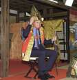 Príncipe vestiu roupa típica dos samurais   Foto: Reuters