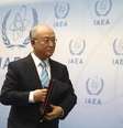 Diretor-geral da AIEA, Yukia Amano, na sede da agência em Viena. 02/03/2015  Foto: Heinz-Peter Bader / Reuters