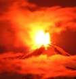 Vulcão chileno entra em erupção   Foto: Twitter