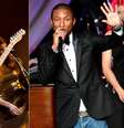 <p>Jack White e Pharrell estão entre os destaques do festival</p>  Foto: Larry Busacca e Kevork Djansezian / Getty Images 