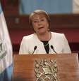 <p>Presidente do Chile Michelle Bachelet tem o pior nível de popularidade por escândalo de empréstimo</p>  Foto: Josue Decavele / Reuters