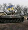 Membros das Forças Armadas da Ucrânia, em Artemivsk.  03/03/2015  Foto: Gleb Garanich / Reuters
