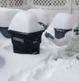 <p>Americanos aproveitam a neve para se divertir</p>  Foto: BBC / BBC Brasil
