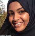 O serviço de inteligência do Reino Unido acredita que as três jovens fugitivas  incluindo Amira  provavelmente serão obrigadas a se casar com algum jihadista  Foto: Daily Mail / Reprodução