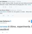 Renan e Cunha esbanjam simpatia. Pelo menos no Twitter  Foto: Twitter / Reprodução