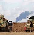 Houve várias relatos de vítimas civis na campanha de bombardeio da coalizão  Foto:  Mahmoud Raouf / Reuters