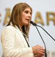 Vereadora Mônica Leal, autora da proposta, no Plenário da Câmara   Foto: Cassiana Martins / CMPA