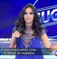 Wanessa sofreu com gafe no Programa do Gugu  Foto: TV Record / Reprodução