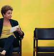 <p>Presidente Dilma Rousseff em evento no Palácio do Planalto durante evento no Palácio do Planalto</p>  Foto: Ueslei Marcelino / Reuters