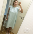 Andressa Urach voltou a andar neste domingo (8)  Foto: Instagram / Reprodução