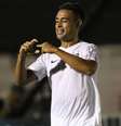 Werley foi titular durante quase toda a temporada santista, mas pode virar baixa  Foto: Célio Messias / Gazeta Press