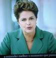 Dilma fez um pronunciamento oficial na TV, neste domingo  Foto: Twitter