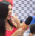 Rebeka Francys, a Miss Bumbum evangélica, marcou presença na 22ª edição da Erótika Fair, que aconteceu em São Paulo no último fim de semana, e contou alguns de seus prazeres sexuais ao Terra.  Foto: Eduardo Palacio / Terra