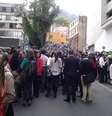 <p>Fotos nas redes sociais mostram prédios evacuados e pessoas nas ruas de Bogotá</p>  Foto: @josemrobayo / Twitter