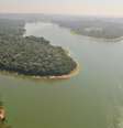 A represa de Guarapiranga, em São Paulo  Foto: Divulgação