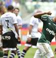 Gabriel Jesus deu mais movimentação ao Palmeiras no segundo tempo  Foto: Fernando Dantas / Gazeta Press