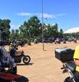<p>A passeata saiu às 8 horas de um bar local</p>  Foto: Keka Werneck / Especial para Terra