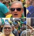 Famosos foram às ruas para protestar  Foto: Arte Terra