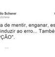 <p><strong>Dom Odilo Sherer, arcebispo metropolitano de SP:</strong> "Toda forma de mentir, enganar, espalhar falsidade, induzir ao erro... Também é 'CORRUPÇÃO'"</p>  Foto: BBC Mundo / Copyright