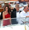 George Clooney e Cindy Crawford   Foto: Getty Images 