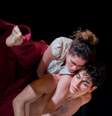 <p>Bailarinos em cena para dançar a saudade</p>  Foto: Divulgação