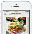 <p>No serviço, os usuários podem pedir pelo app comidas entre 12h e 23h que receberão o pedido em até 20 minutos</p>  Foto: Ola / Divulgação