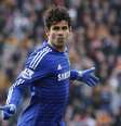 Diego Costa fez o segundo gol da vitória do Chelsea  Foto: Lee Smith / Reuters