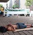 Marcha em São Paulo saiu da avenida Paulista, no sentido do Ibirapuera  Foto: Renato S. Cerqueira / Futura Press