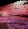 Avião da Air Canadá sai da pista e deixa 23 feridos   Foto: Transportation Safety Board of Canada / Reuters