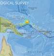 Terremoto forte atingiu Papua Nova Guiné nesta segunda-feira, mas não provocou tsunamis  Foto: Twitter
