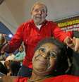 <p>Lula voltou a dizer que o combate à corrupção é mérito do PT, que foi quem começou a "tirar a sujeira de debaixo do tapete"</p>  Foto: Ricardo Stuckert / Instituto Lula