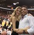 <p>Ronaldo e&nbsp;Celina&nbsp;foram &agrave; AmericanAirlanes Arena ver Miami Heat x San Antonio Spurs</p>  Foto: Instagram / Reprodução